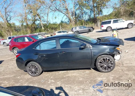 2014 Toyota Corolla S Plus z USA, uszkodzony, nr VIN 2T1BURHE8EC042401